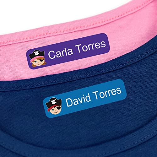 Personalisierbare Kleideretiketten mit 1 Textlinie zum Markieren aller Kinderkleidung für Schule oder Kindergarten Personalisierbare Kleideretiketten mit 1 Textlinie zum Markieren aller Kinderkleidung für Schule oder Kindergarten von Stikets