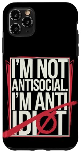 Lustiger Spruch für Introvertierte Hülle für iPhone 11 Pro Max Lustiger Spruch für Introvertierte Hülle für iPhone 11 Pro Max von Stille Stärke Humor