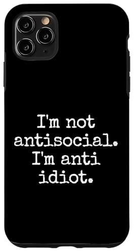 Lustiger Spruch für Introvertierte Hülle für iPhone 11 Pro Max Lustiger Spruch für Introvertierte Hülle für iPhone 11 Pro Max von Stille Stärke Humor