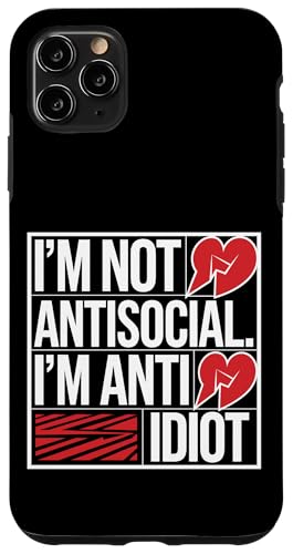 Lustiger Spruch für Introvertierte Hülle für iPhone 11 Pro Max Lustiger Spruch für Introvertierte Hülle für iPhone 11 Pro Max von Stille Stärke Humor