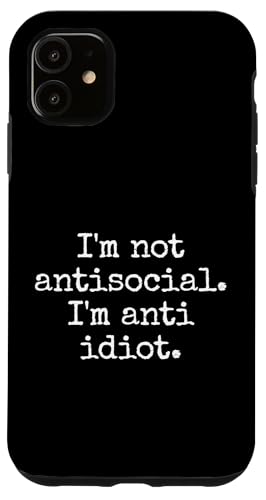 Lustiger Spruch für Introvertierte Hülle für iPhone 11 Lustiger Spruch für Introvertierte Hülle für iPhone 11 von Stille Stärke Humor
