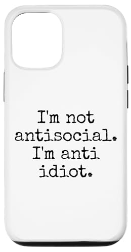 Lustiger Spruch für Introvertierte Hülle für iPhone 12/12 Pro Lustiger Spruch für Introvertierte Hülle für iPhone 12/12 Pro von Stille Stärke Humor