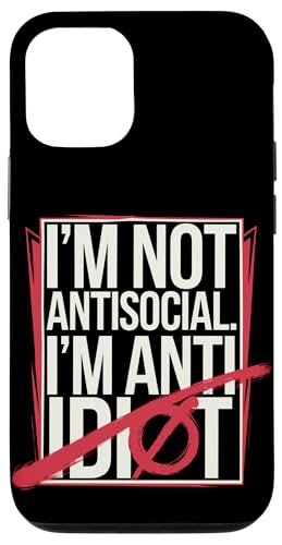 Lustiger Spruch für Introvertierte Hülle für iPhone 12/12 Pro Lustiger Spruch für Introvertierte Hülle für iPhone 12/12 Pro von Stille Stärke Humor