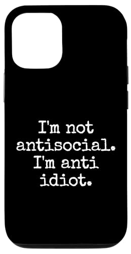 Lustiger Spruch für Introvertierte Hülle für iPhone 12/12 Pro Lustiger Spruch für Introvertierte Hülle für iPhone 12/12 Pro von Stille Stärke Humor