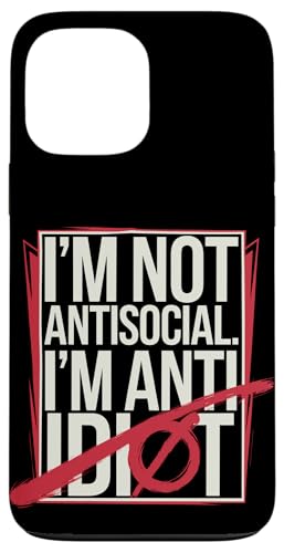 Lustiger Spruch für Introvertierte Hülle für iPhone 13 Pro Max Lustiger Spruch für Introvertierte Hülle für iPhone 13 Pro Max von Stille Stärke Humor