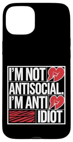 Lustiger Spruch für Introvertierte Hülle für iPhone 15 Plus Lustiger Spruch für Introvertierte Hülle für iPhone 15 Plus von Stille Stärke Humor