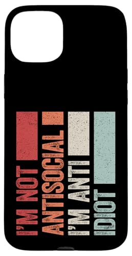 Lustiger Spruch für Introvertierte Hülle für iPhone 15 Plus von Stille Stärke Humor