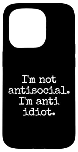 Lustiger Spruch für Introvertierte Hülle für iPhone 15 Pro Lustiger Spruch für Introvertierte Hülle für iPhone 15 Pro von Stille Stärke Humor
