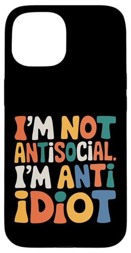 Lustiger Spruch für Introvertierte Hülle für iPhone 15 Lustiger Spruch für Introvertierte Hülle für iPhone 15 von Stille Stärke Humor