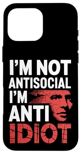 Lustiger Spruch für Introvertierte Hülle für iPhone 16 Pro Max Lustiger Spruch für Introvertierte Hülle für iPhone 16 Pro Max von Stille Stärke Humor