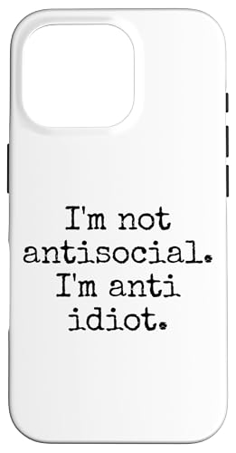 Lustiger Spruch für Introvertierte Hülle für iPhone 16 Pro Lustiger Spruch für Introvertierte Hülle für iPhone 16 Pro von Stille Stärke Humor