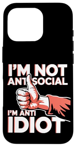 Lustiger Spruch für Introvertierte Hülle für iPhone 16 Pro Lustiger Spruch für Introvertierte Hülle für iPhone 16 Pro von Stille Stärke Humor