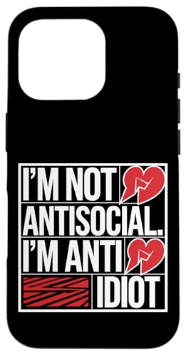 Lustiger Spruch für Introvertierte Hülle für iPhone 16 Pro Lustiger Spruch für Introvertierte Hülle für iPhone 16 Pro von Stille Stärke Humor