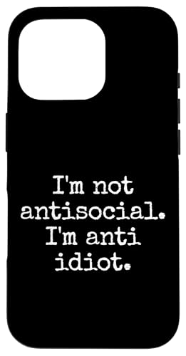 Lustiger Spruch für Introvertierte Hülle für iPhone 16 Pro Lustiger Spruch für Introvertierte Hülle für iPhone 16 Pro von Stille Stärke Humor