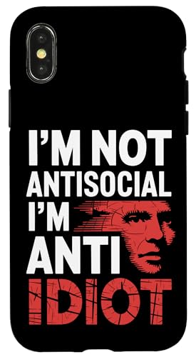 Lustiger Spruch für Introvertierte Hülle für iPhone X/XS Lustiger Spruch für Introvertierte Hülle für iPhone X/XS von Stille Stärke Humor