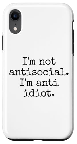 Lustiger Spruch für Introvertierte Hülle für iPhone XR Lustiger Spruch für Introvertierte Hülle für iPhone XR von Stille Stärke Humor