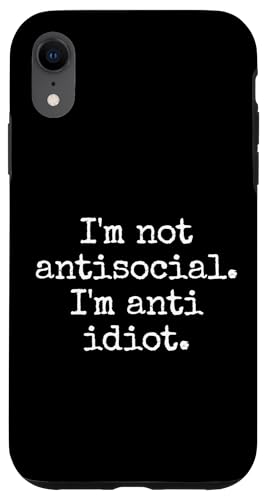 Lustiger Spruch für Introvertierte Hülle für iPhone XR Lustiger Spruch für Introvertierte Hülle für iPhone XR von Stille Stärke Humor