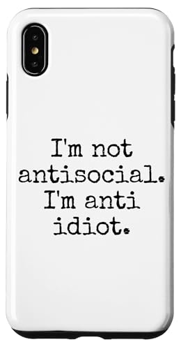 Lustiger Spruch für Introvertierte Hülle für iPhone XS Max Lustiger Spruch für Introvertierte Hülle für iPhone XS Max von Stille Stärke Humor