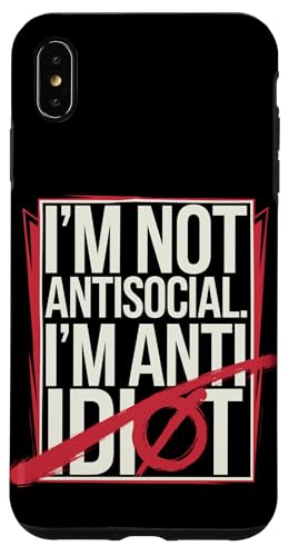 Lustiger Spruch für Introvertierte Hülle für iPhone XS Max Lustiger Spruch für Introvertierte Hülle für iPhone XS Max von Stille Stärke Humor
