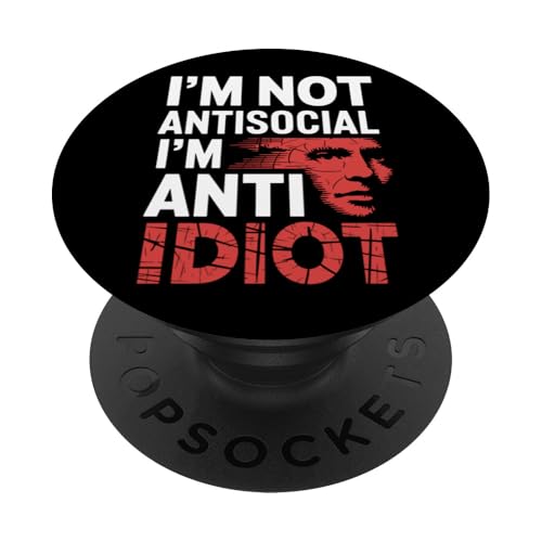 Lustiger Spruch für Introvertierte PopSockets Klebender PopGrip Lustiger Spruch für Introvertierte PopSockets Klebender PopGrip von Stille Stärke Humor
