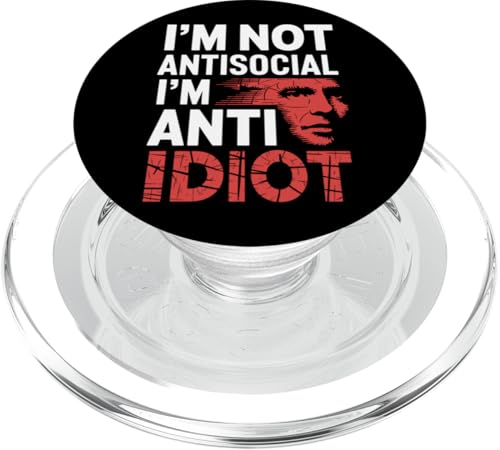 Lustiger Spruch für Introvertierte PopSockets PopGrip für MagSafe Lustiger Spruch für Introvertierte PopSockets PopGrip für MagSafe von Stille Stärke Humor