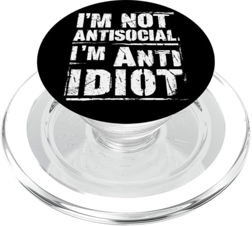 Lustiger Spruch für Introvertierte PopSockets PopGrip für MagSafe Lustiger Spruch für Introvertierte PopSockets PopGrip für MagSafe von Stille Stärke Humor