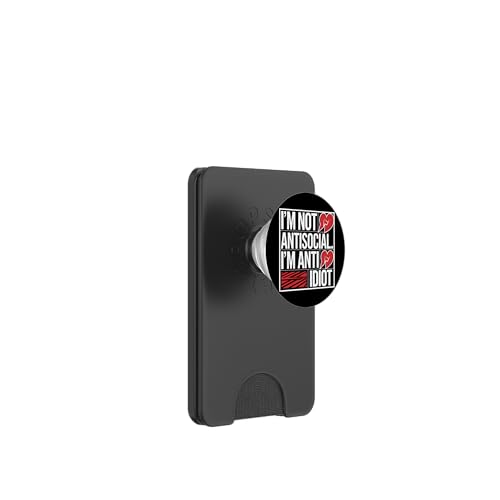 Lustiger Spruch für Introvertierte PopSockets PopWallet für MagSafe Lustiger Spruch für Introvertierte PopSockets PopWallet für MagSafe von Stille Stärke Humor