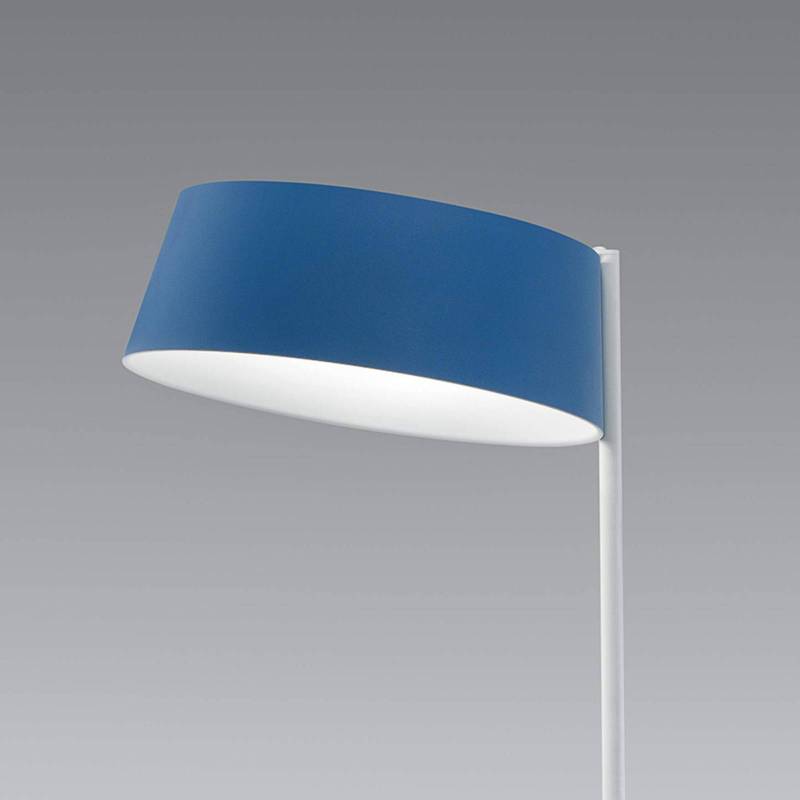 In Azurblau designte LED-Stehleuchte Oxygen_FL2 von Stilnovo