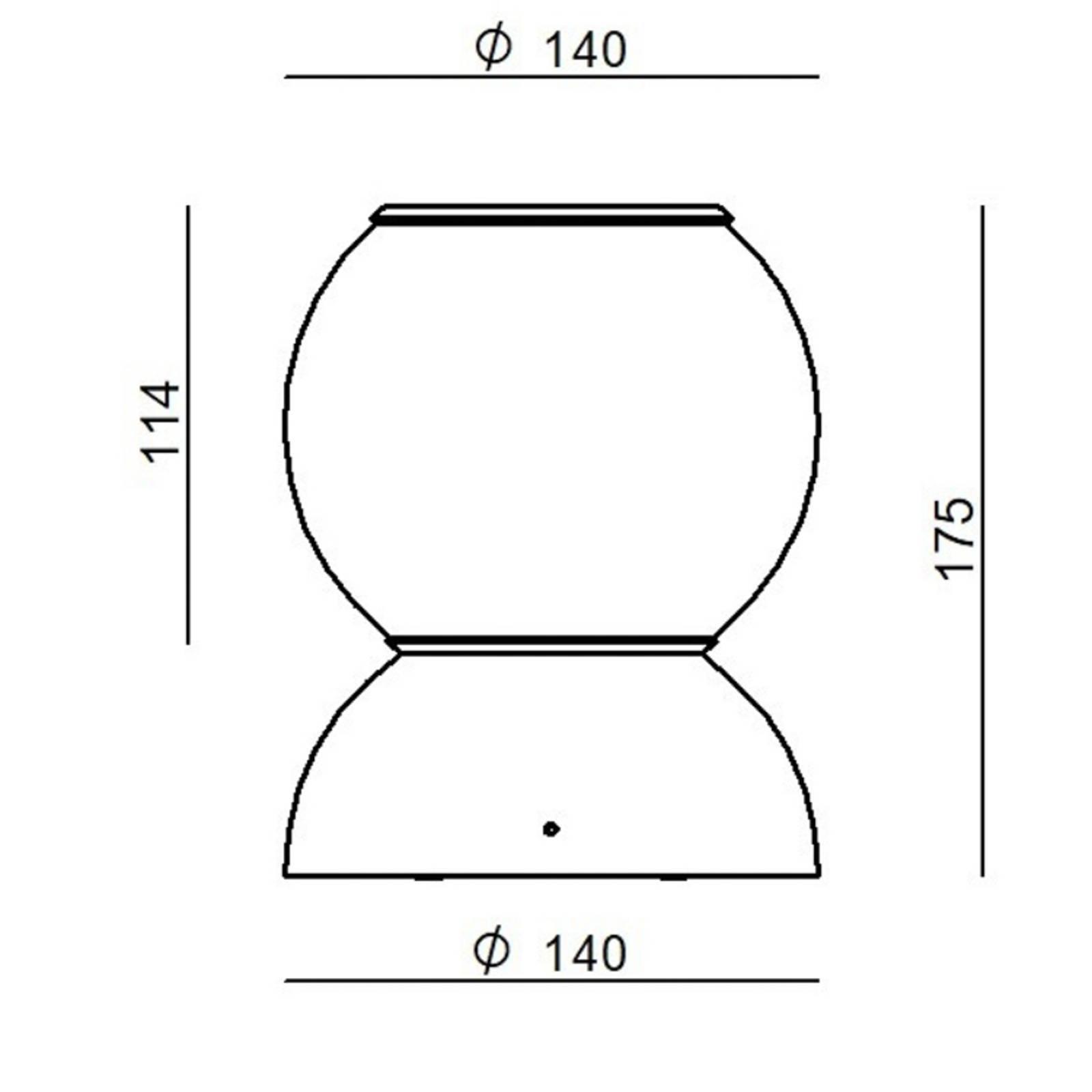 Stilnovo Gravitino LED-Deckenlampe drehbar grau von Stilnovo