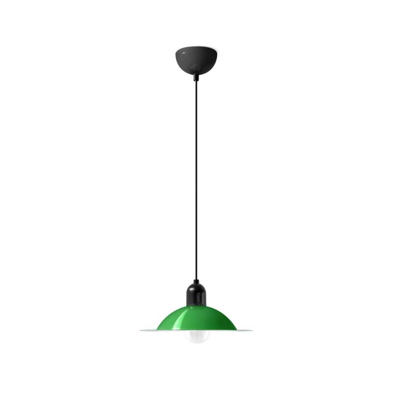 Stilnovo Lampiatta LED-Hängelampe, Ø 28cm, grün von Stilnovo