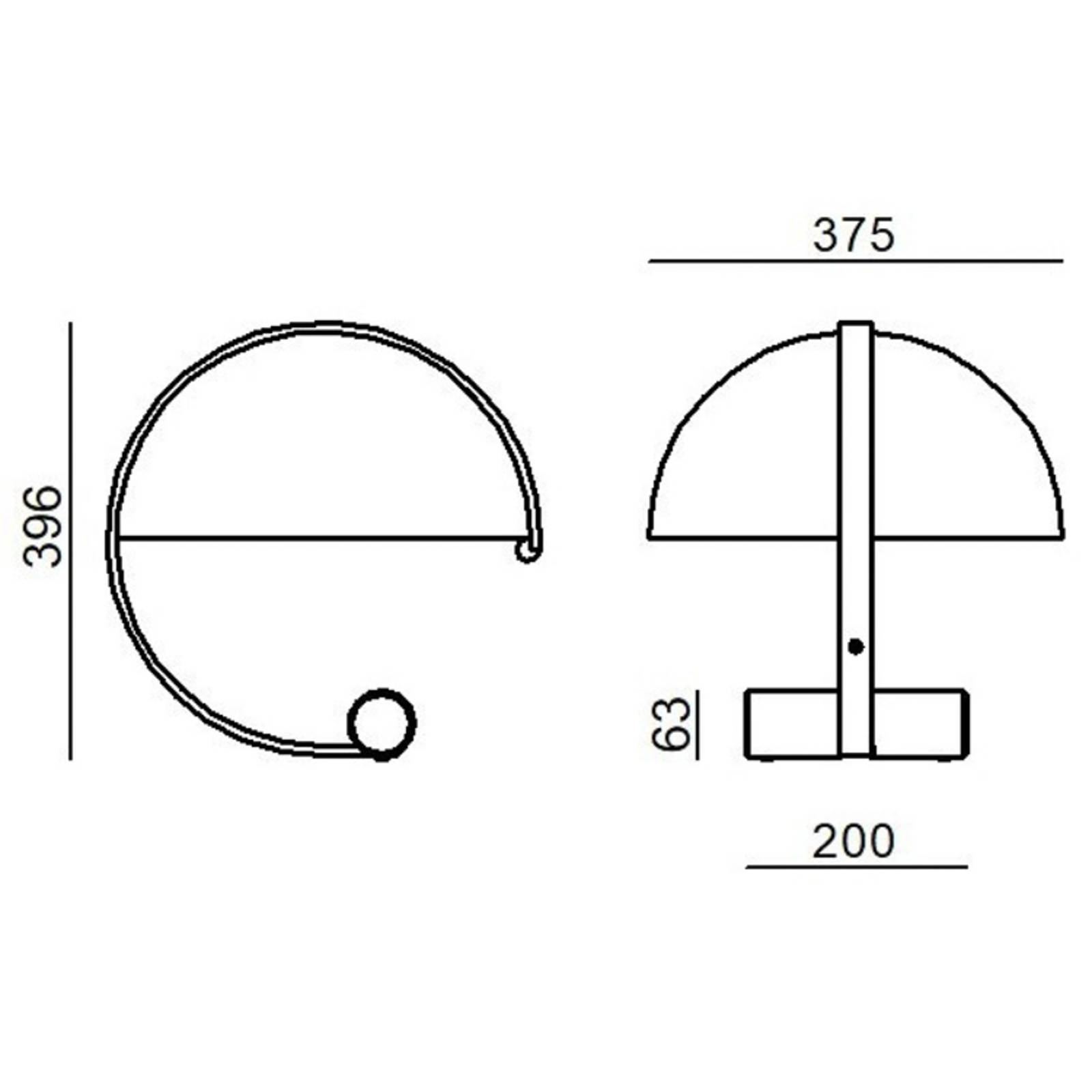 Stilnovo Meta LED-Tischlampe inkl. E27-LED rot Stilnovo Meta LED-Tischlampe inkl. E27-LED rot von Stilnovo
