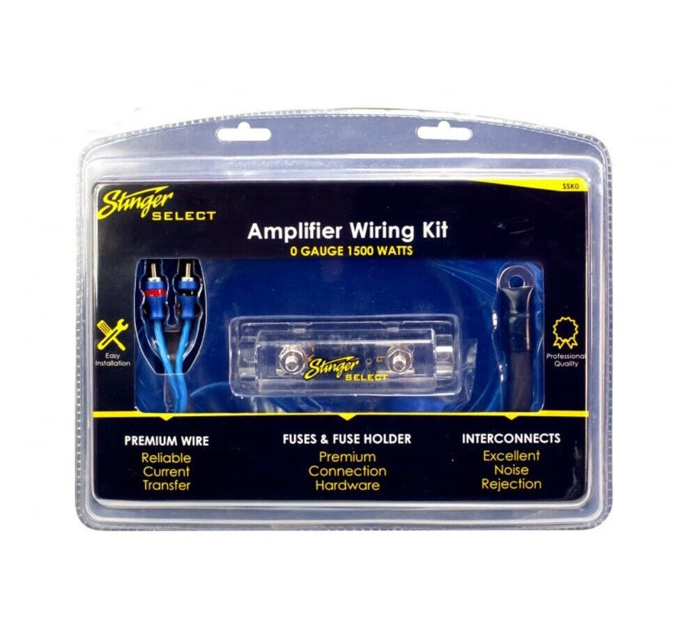 Stinger Stinger Select SSK0 AWG 1500W Audio-Kabel, (5 cm) von Stinger