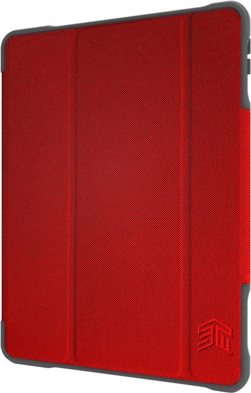 STM dux Plus Duo - Flip-Hülle für Tablet - Polycarbonat, Thermoplastisches Polyurethan (TPU) - Rot - für Apple 10.2  iPad (7. Generation) von Stm