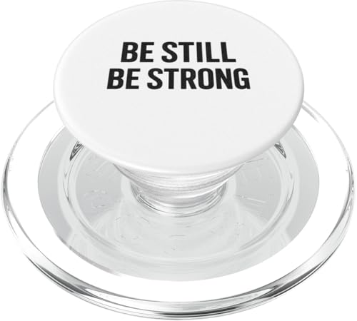 Be Still Be Strong. Stoisches Zitat, motivierend, Vintage. PopSockets PopGrip für MagSafe Be Still Be Strong. Stoisches Zitat, motivierend, Vintage. PopSockets PopGrip für MagSafe von Stoic Quotes by Lumi Art