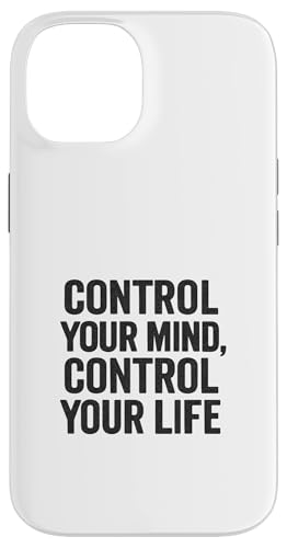 Control Your Mind Control Your Life. Vintage, Zitat Hülle für iPhone 14 von Stoic Quotes by Lumi Art