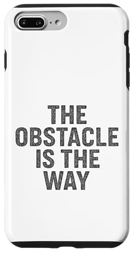 Das Hindernis ist der Weg. Stoisches Zitat, Design, Vintage. Hülle für iPhone 7 Plus/8 Plus Das Hindernis ist der Weg. Stoisches Zitat, Design, Vintage. Hülle für iPhone 7 Plus/8 Plus von Stoic Quotes by Lumi Art