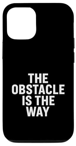 Das Hindernis ist der Weg. Stoisches Zitat, Design. Hülle für iPhone 12/12 Pro Das Hindernis ist der Weg. Stoisches Zitat, Design. Hülle für iPhone 12/12 Pro von Stoic Quotes by Lumi Art