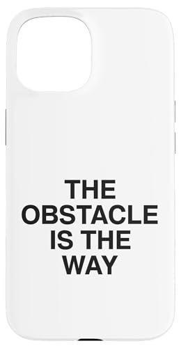 Das Hindernis ist der Weg. Stoisches Zitat, Design. Hülle für iPhone 15 Das Hindernis ist der Weg. Stoisches Zitat, Design. Hülle für iPhone 15 von Stoic Quotes by Lumi Art