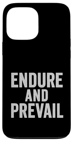 Endure and Prevail. Stoic, Vintage, Motivational, Zitat. Hülle für iPhone 13 Pro Max Endure and Prevail. Stoic, Vintage, Motivational, Zitat. Hülle für iPhone 13 Pro Max von Stoic Quotes by Lumi Art