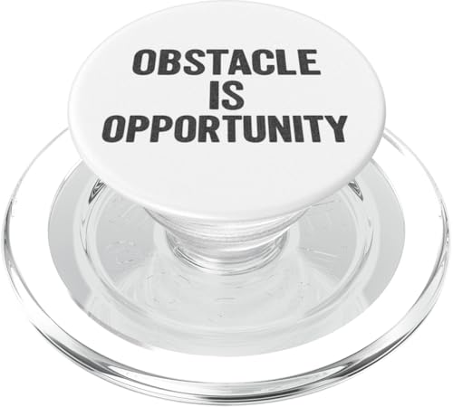 Hindernis ist Gelegenheit. stoisch, Weisheit, Vintage, Zitat PopSockets PopGrip für MagSafe Hindernis ist Gelegenheit. stoisch, Weisheit, Vintage, Zitat PopSockets PopGrip für MagSafe von Stoic Quotes by Lumi Art
