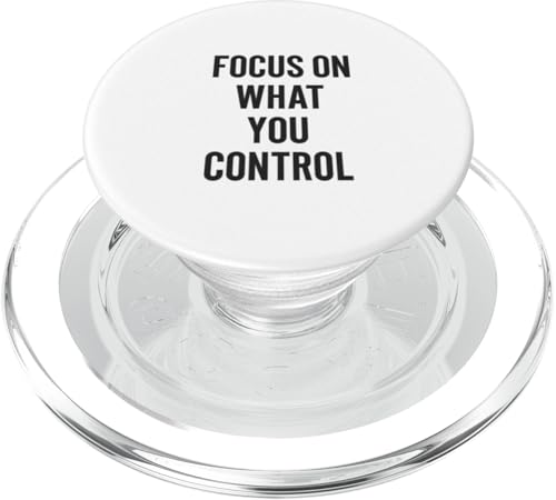 Konzentriere dich auf das, was du bist. Kontrolle, stoisches Zitat. PopSockets PopGrip für MagSafe Konzentriere dich auf das, was du bist. Kontrolle, stoisches Zitat. PopSockets PopGrip für MagSafe von Stoic Quotes by Lumi Art