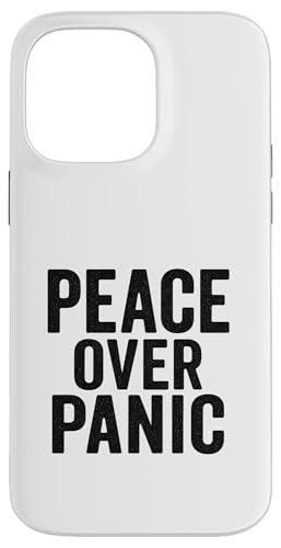 Peace Over Panic Stoic, Vintage, Motivational, Zitat Hülle für iPhone 14 Pro Max von Stoic Quotes by Lumi Art