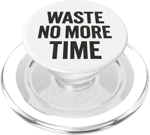 Retro Stoic Zitat - Verschwenden Sie keine Zeit mehr, Design PopSockets PopGrip für MagSafe Retro Stoic Zitat - Verschwenden Sie keine Zeit mehr, Design PopSockets PopGrip für MagSafe von Stoic Quotes by Lumi Art