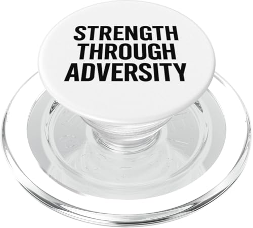 Stärke durch Widrigkeiten. Stoisch, Motivation, Zitat. PopSockets PopGrip für MagSafe Stärke durch Widrigkeiten. Stoisch, Motivation, Zitat. PopSockets PopGrip für MagSafe von Stoic Quotes by Lumi Art