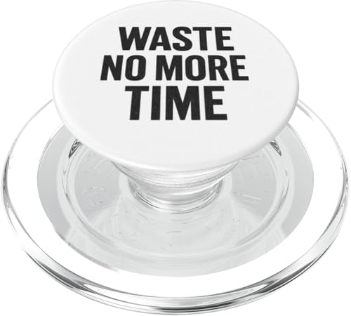 Verschwenden Sie keine Zeit mehr. Stoisch, motivierendes Zitat, Design. PopSockets PopGrip für MagSafe Verschwenden Sie keine Zeit mehr. Stoisch, motivierendes Zitat, Design. PopSockets PopGrip für MagSafe von Stoic Quotes by Lumi Art