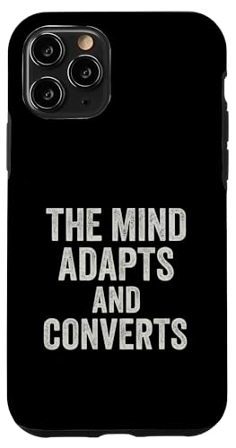 Vintage, Stoische Botschaft - Mind Adapts. Motivierendes Zitat Hülle für iPhone 11 Pro Vintage, Stoische Botschaft - Mind Adapts. Motivierendes Zitat Hülle für iPhone 11 Pro von Stoic Quotes by Lumi Art
