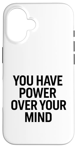 You Have Power Over Your Mind. Design, Motivation. Hülle für iPhone 16 You Have Power Over Your Mind. Design, Motivation. Hülle für iPhone 16 von Stoic Quotes by Lumi Art