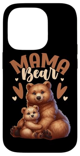 Mama Bär Muttertag Mutterschaft Mama Bear Tochter Sohn Hülle für iPhone 14 Pro von Stolze Liebevolle Mama Bär Mommy Mutter