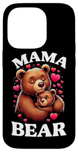 Mama Bär Muttertag Mutterschaft Mama Bear Tochter Sohn Hülle für iPhone 14 Pro von Stolze Liebevolle Mama Bär Mommy Mutter