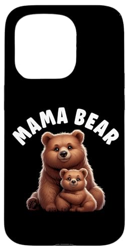 Mama Bär Muttertag Mutterschaft Mama Bear Tochter Sohn Hülle für iPhone 15 Pro von Stolze Liebevolle Mama Bär Mommy Mutter